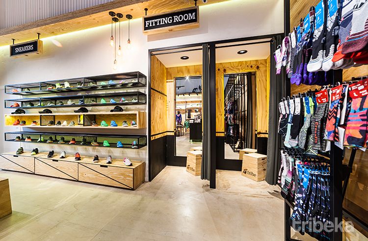Diseño de nuevo concepto en tienda de deporte 03 I Tribe Training